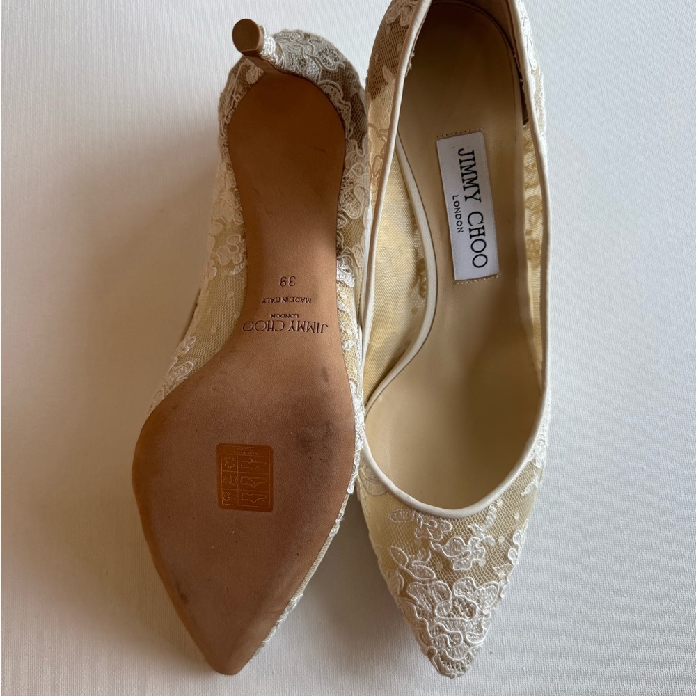 Authentic Jimmy Choo Romy Pumps - Picture 7 of 8